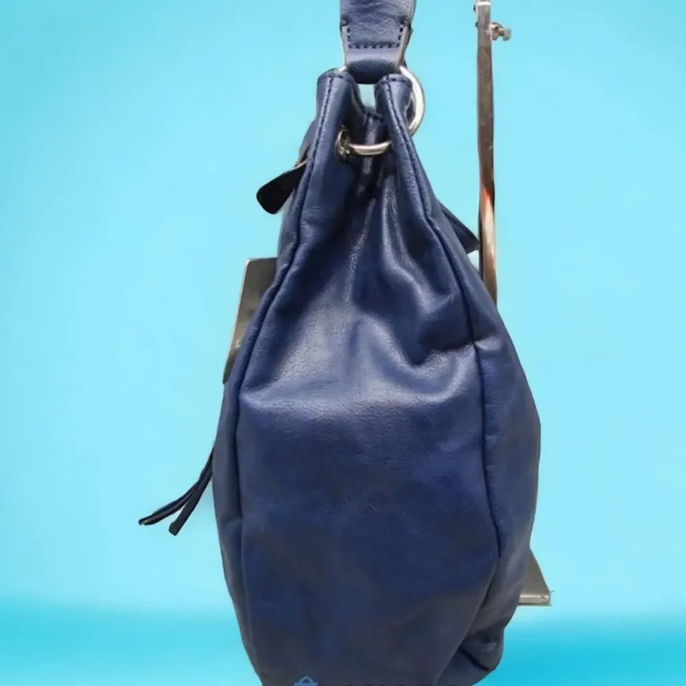 LIZ CLAIBORNE NWT NAVY LC MARA HOBO BAG